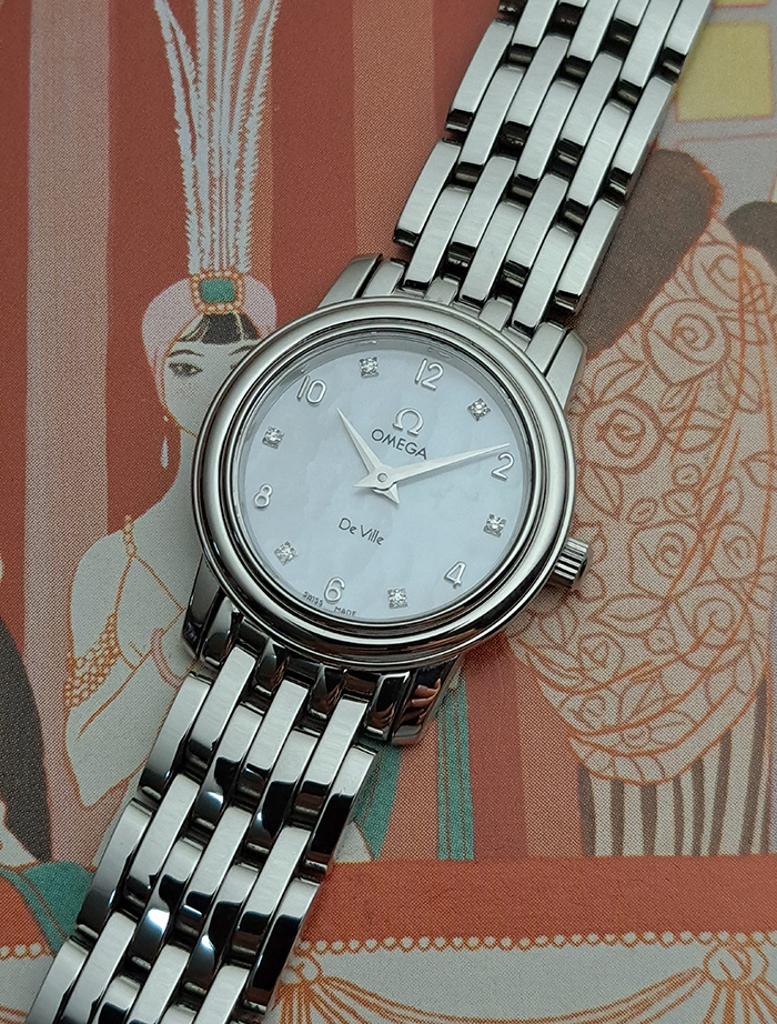 Ladies' Omega De Ville Diamond Dial Ref. 4570.75